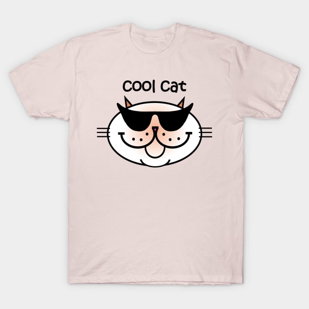 COOL CAT 2 - Flame Point T-Shirt by RawSunArt